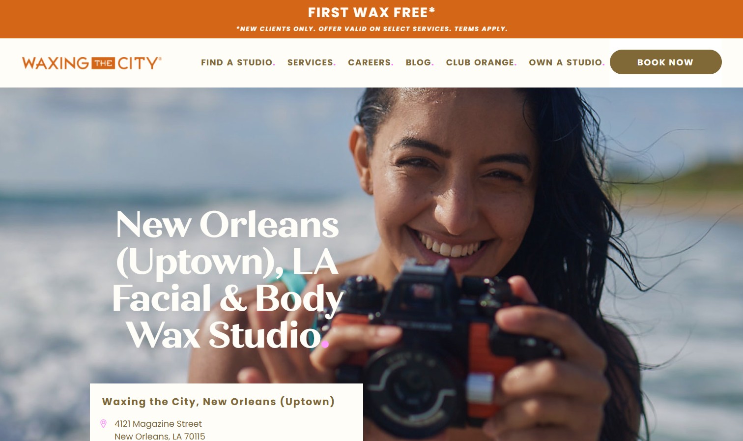 Wax studio website